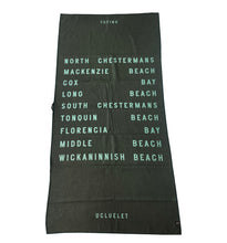 Load image into Gallery viewer, Tofino &amp; Ucluelet Beach Travel Towel
